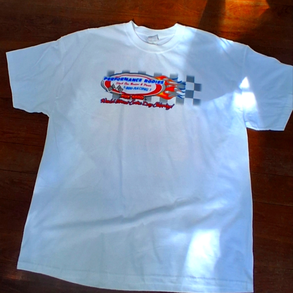 White Graphic Men's T-Shirt